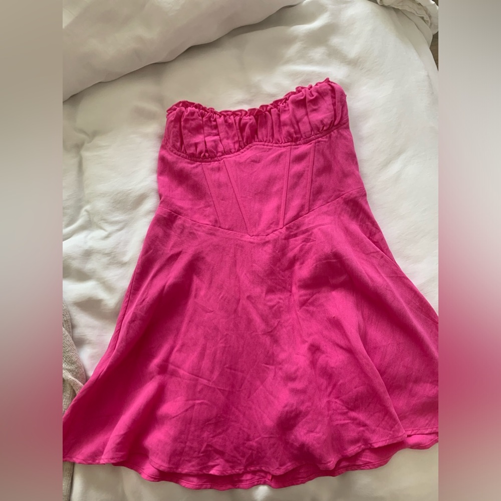 Sky moon pink romper